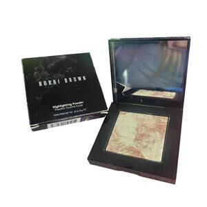 Bobbi Brown Highlighting Powder 0.28oz PINK GLOW $58 New Compact w/ Mirror